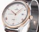 TW Factory Copy Omega De Ville Prestige 8802 Men's Watches Gold-Steel Case Brown Leather Strap (5)_th.jpg